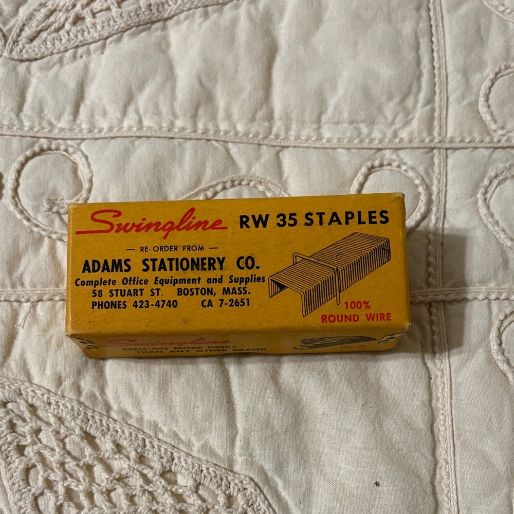 Swingline RW 35 Staples - vintage